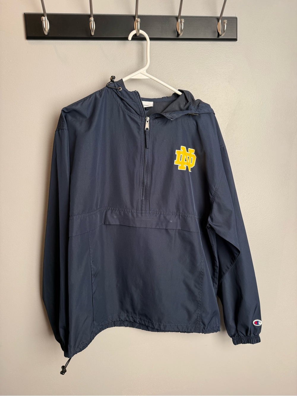 Notre Dame X Champion Windbreaker